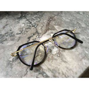 Metal frame women's fashion sunglasses